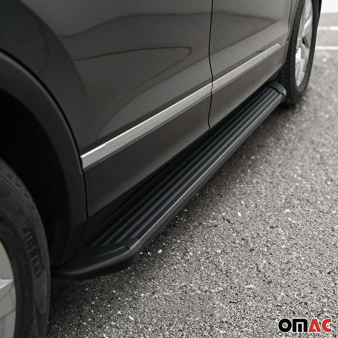 2019-2025 Toyota RAV4 Hybrid Running Boards Side Steps Black