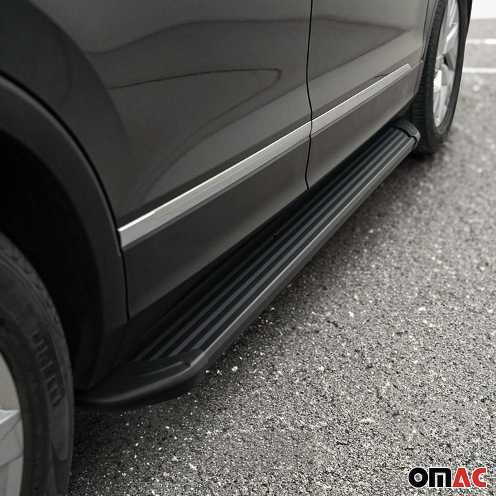 2019-2025 Toyota RAV4 Hybrid Running Boards Side Steps Black
