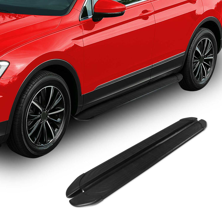 2019-2025 Toyota RAV4 Hybrid Running Boards Side Steps Black