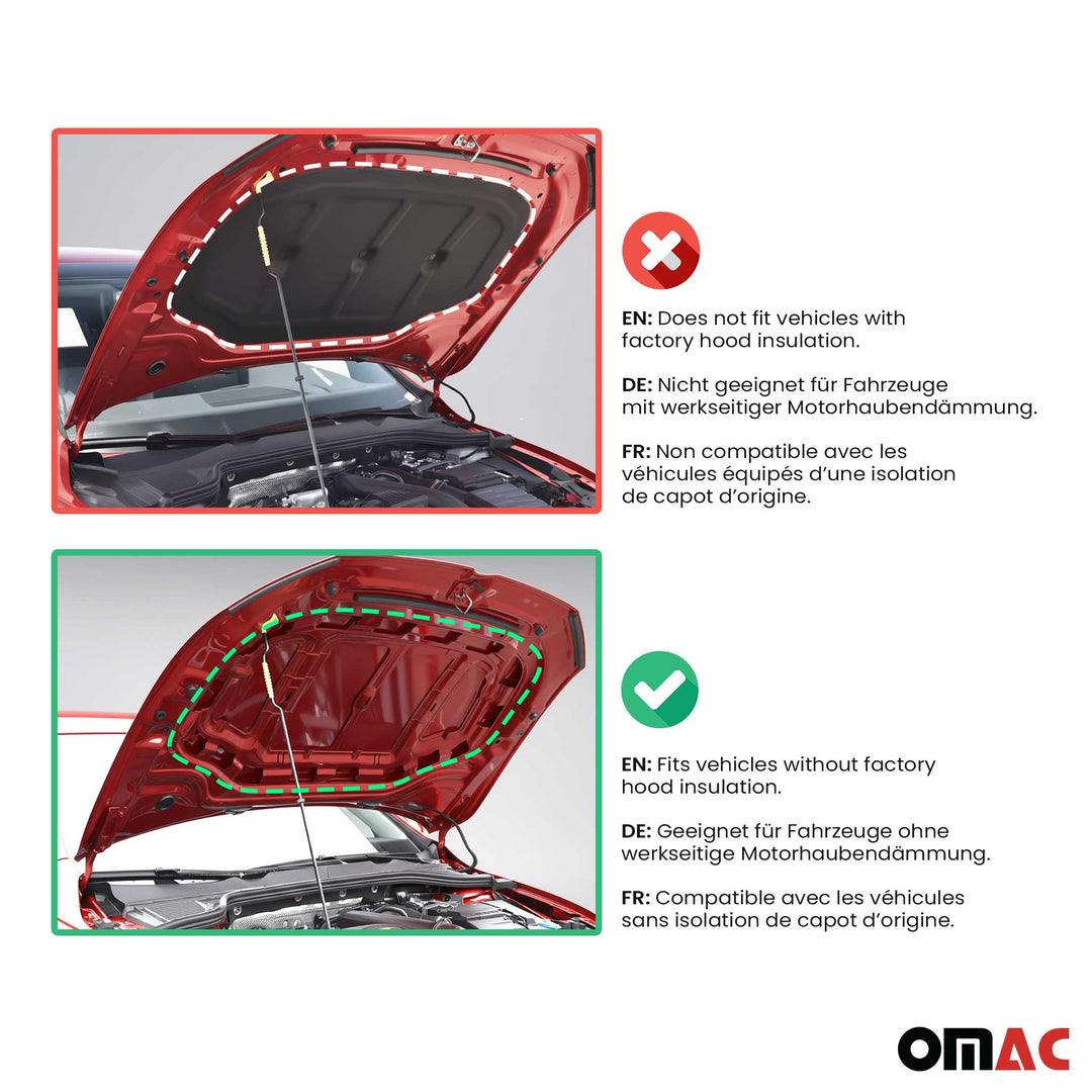 2009-2012 Toyota RAV4 Car Bonnet Mask Hood Bra Black 1 Pc