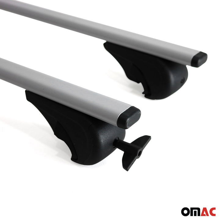 2024-2026 Toyota Land Cruiser J250 Roof Rack Cross Bars Carrier Silver