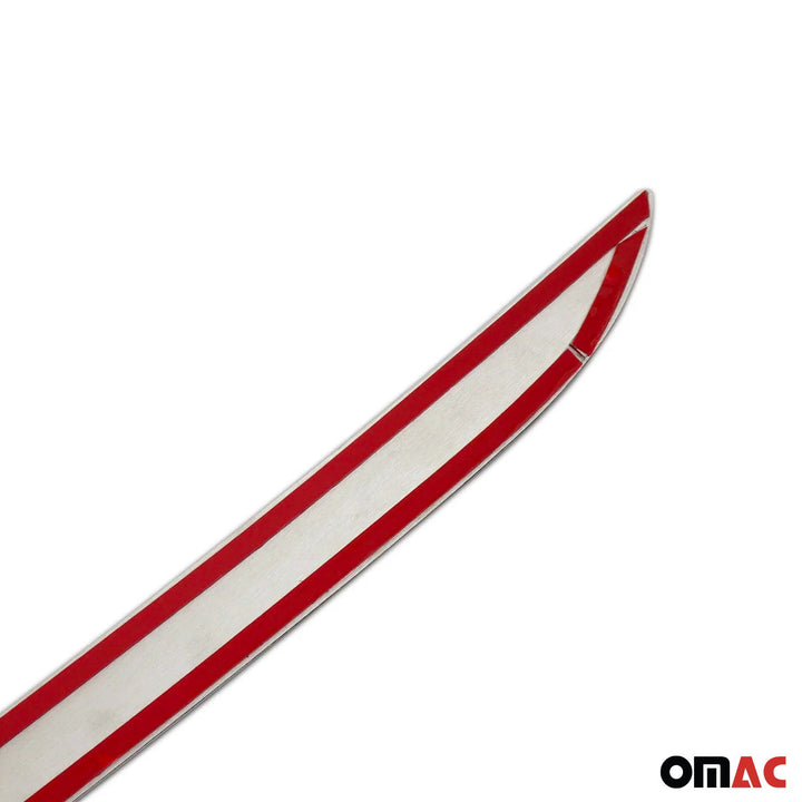 OMAC USA Rear Trunk Lid Molding Trim Stainless Steel Silver 1Pc for Rav4 (2019-2025)