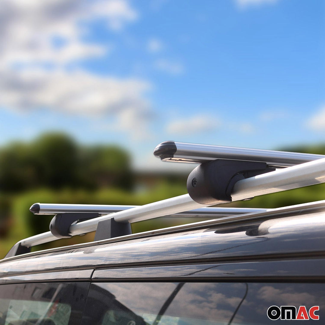 2006-2012 Toyota RAV4 Roof Rack Cross Bars Silver