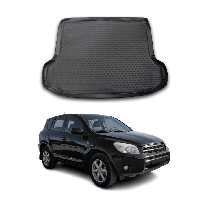 2006-2012 Toyota RAV4 L Cargo Liner Trunk Mat All Weather Black