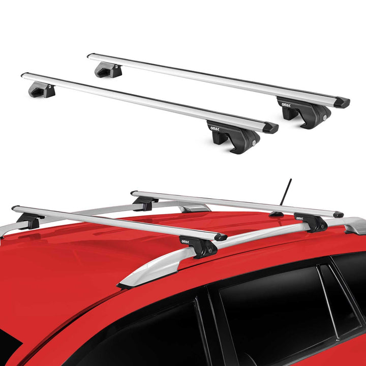 2025-2026 Toyota 4Runner Roof Rack Cross Bars Luggage Carrier Alu Silver 2x