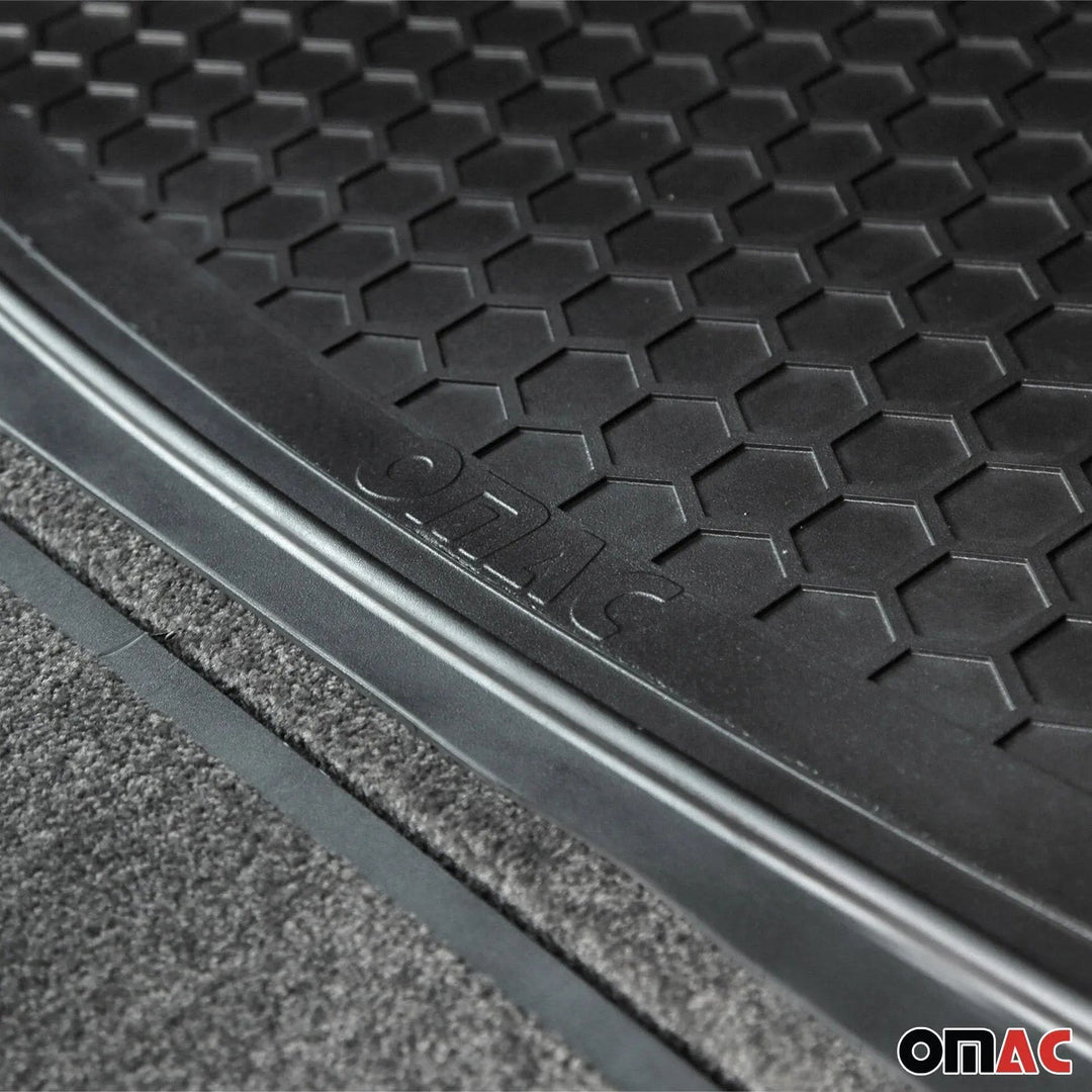 Toyota Tacoma Universal Cargo Mat Liner Waterproof Rubber Black 1Pc