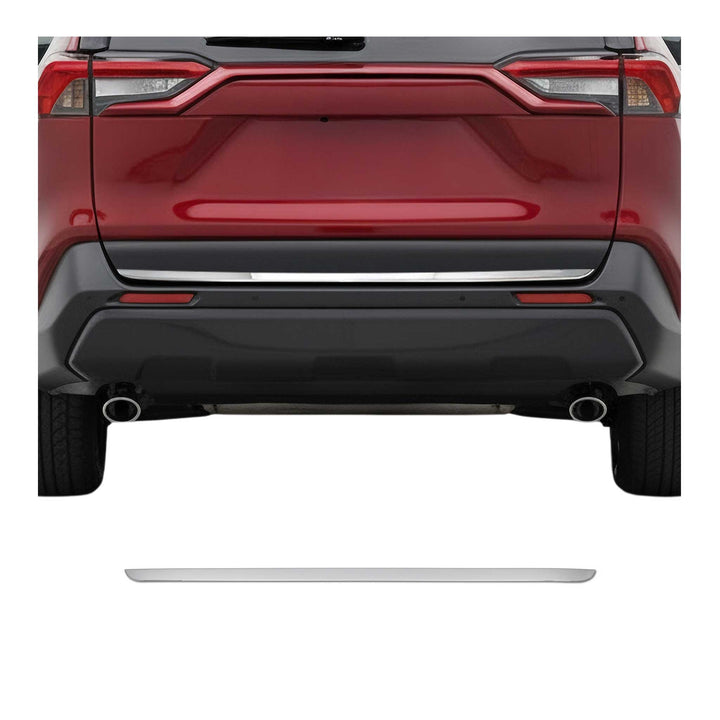 OMAC USA Rear Trunk Lid Molding Trim Stainless Steel Silver 1Pc for Rav4 (2019-2025)