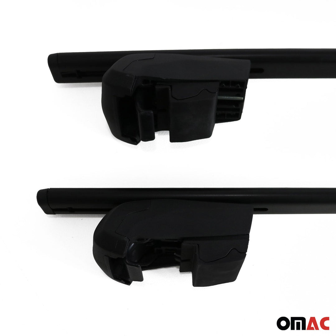 2024-2026 Toyota Land Cruiser J250 Roof Rack Cross Bars Carrier Black