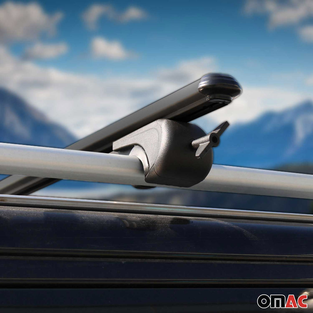 2006-2012 Toyota RAV4 Roof Rack Cross Bars Black