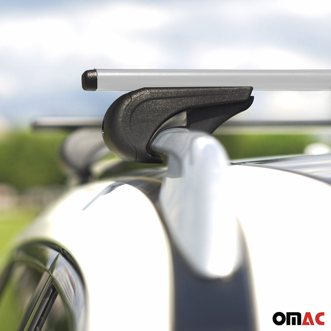 OMAC USA Roof Rack Cross Bars Silver for Lexus GX (2024-2026)