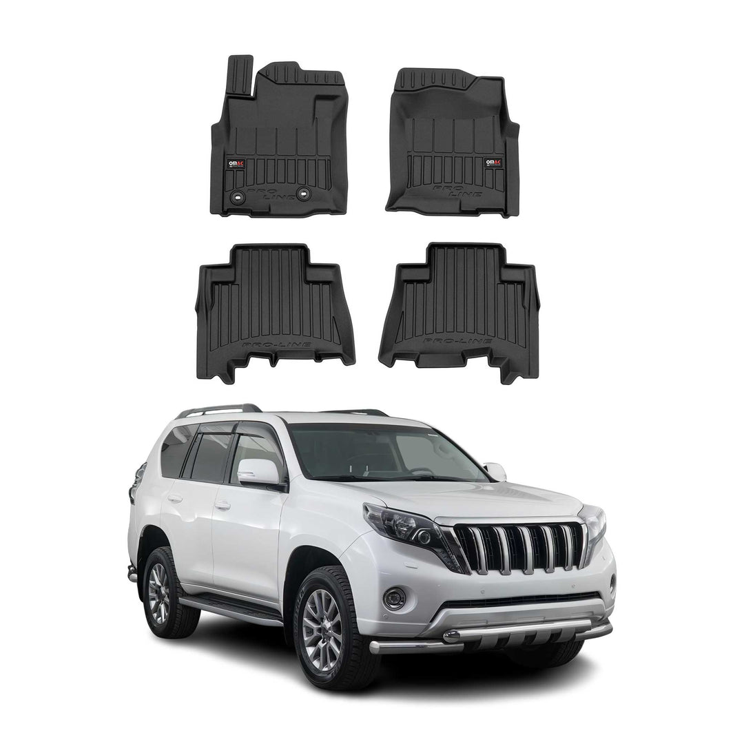 OMAC USA Premium Floor Mats Liners Full Set All Weather Heavy Duty GX460 (2010-2013)