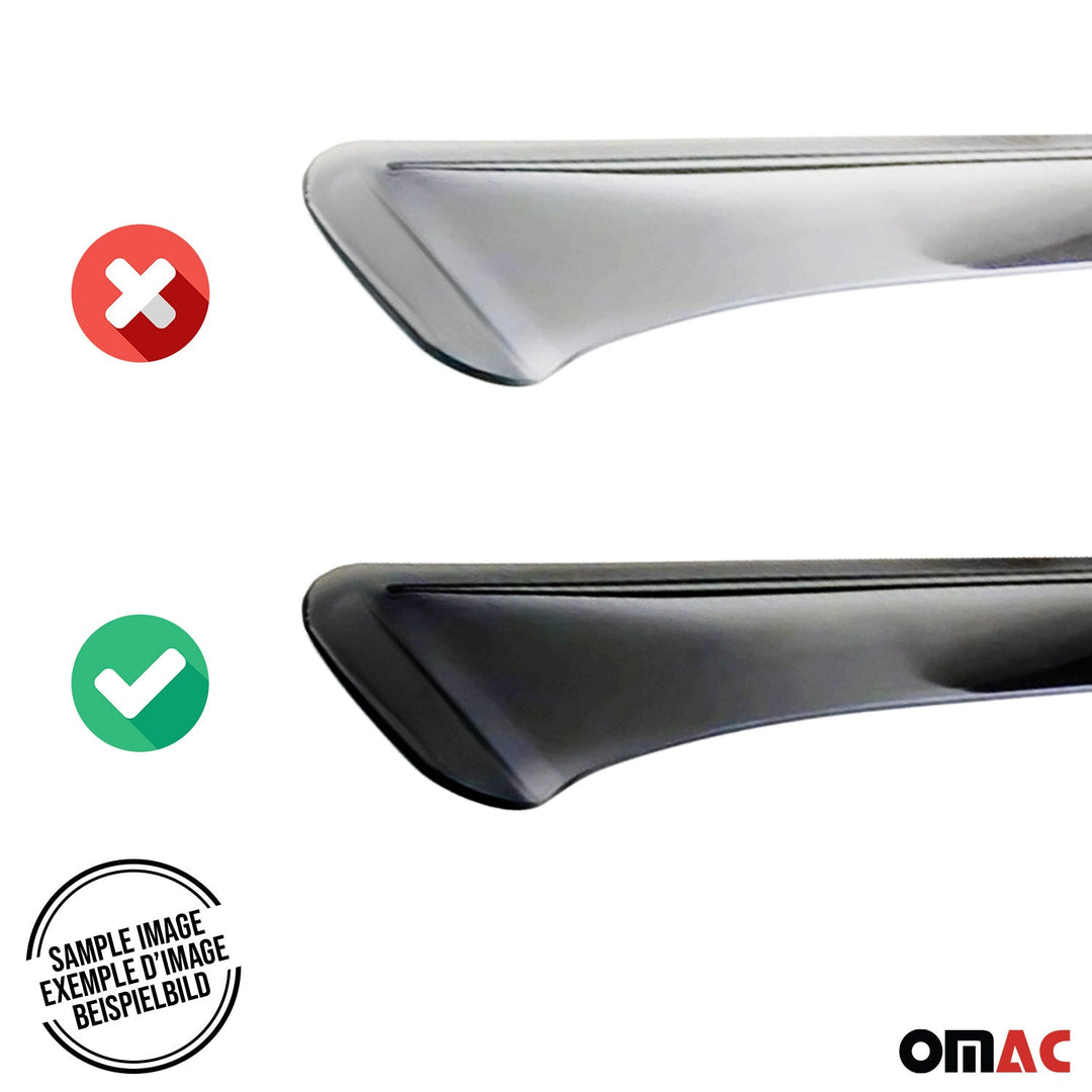 2019-2025 Toyota RAV4 Window Visor Vent Rain Deflector 4Pcs Smoke