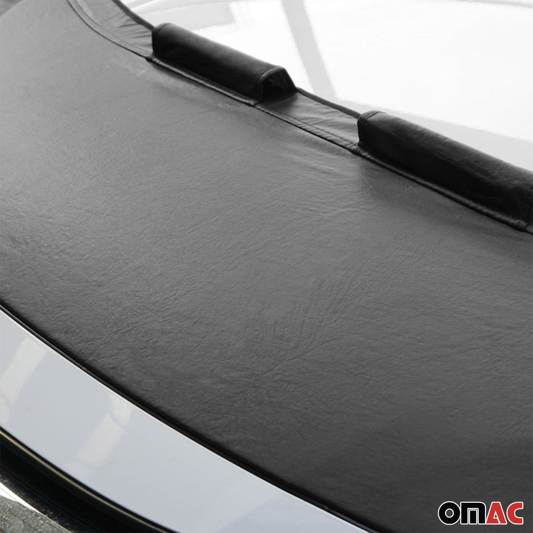 OMAC USA Car Bonnet Mask Hood Bra Black 1 Pc for RAV4 (2001-2005)