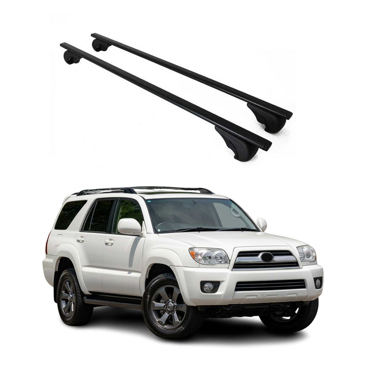 2006-2009 Toyota 4Runner Roof Rack Cross Bars Black