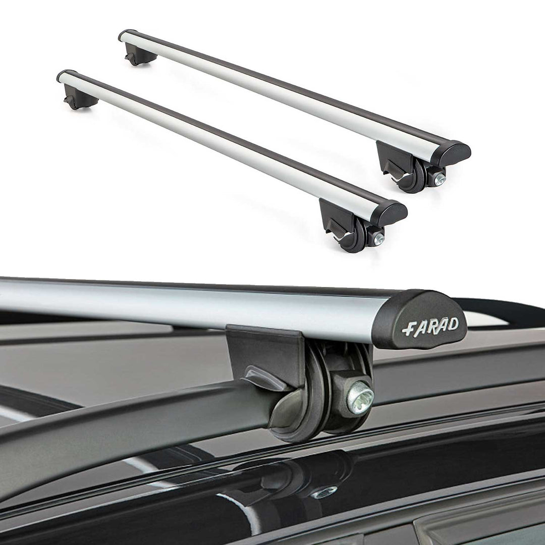 2006-2012 Toyota RAV4 Roof Rack Cross Bars Silver