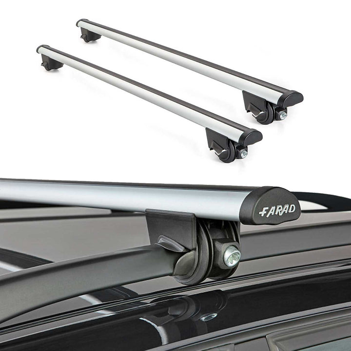 2006-2012 Toyota RAV4 Roof Rack Cross Bars Silver