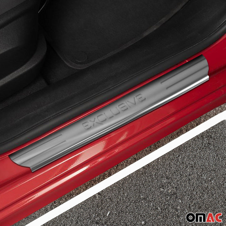 2006-2012 Toyota RAV4 Door Sill Scuff Plate Scratch Exclusive Stainless Steel 4x