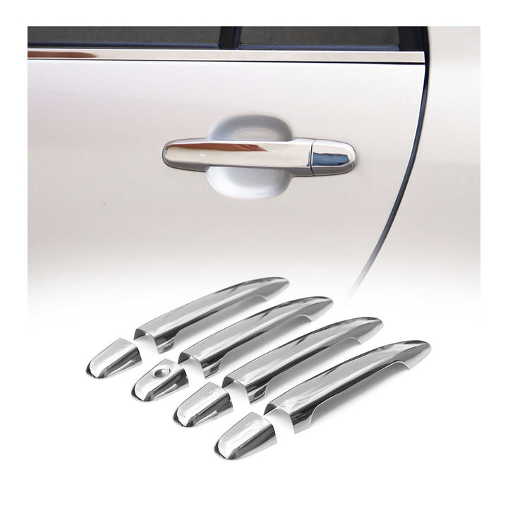 OMAC USA Car Door Handle Cover Protector Stainless Steel 8 Pcs for Tacoma (2003-2012) Pre FL/4Runner