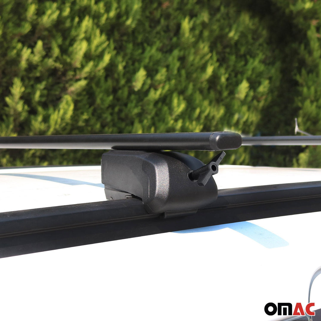2024-2026 Toyota Land Cruiser J250 Roof Rack Cross Bars Carrier Black