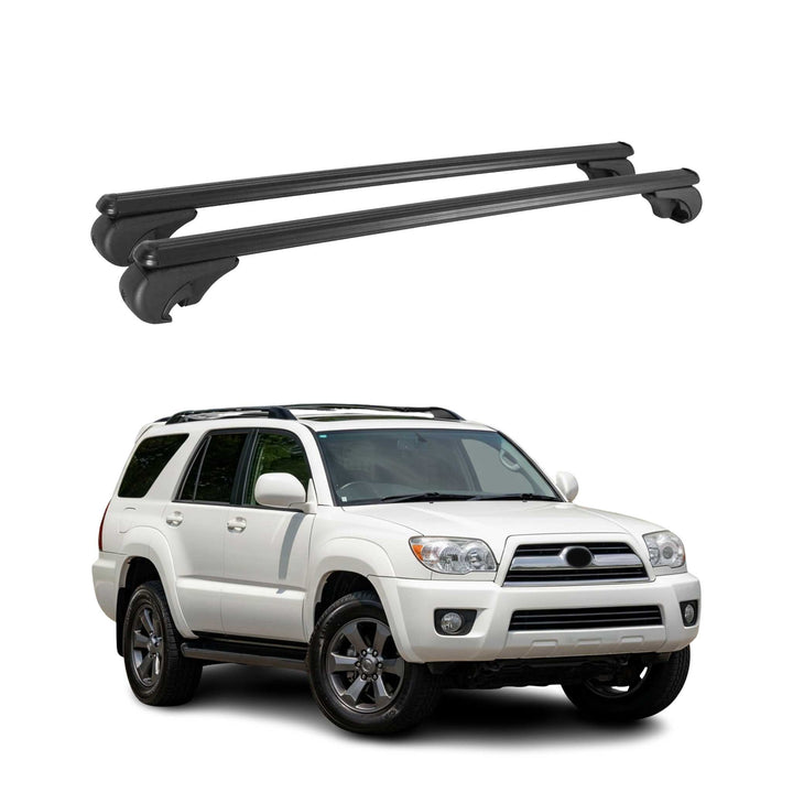 2006-2009 Toyota 4Runner Roof Rack Cross Bars Black