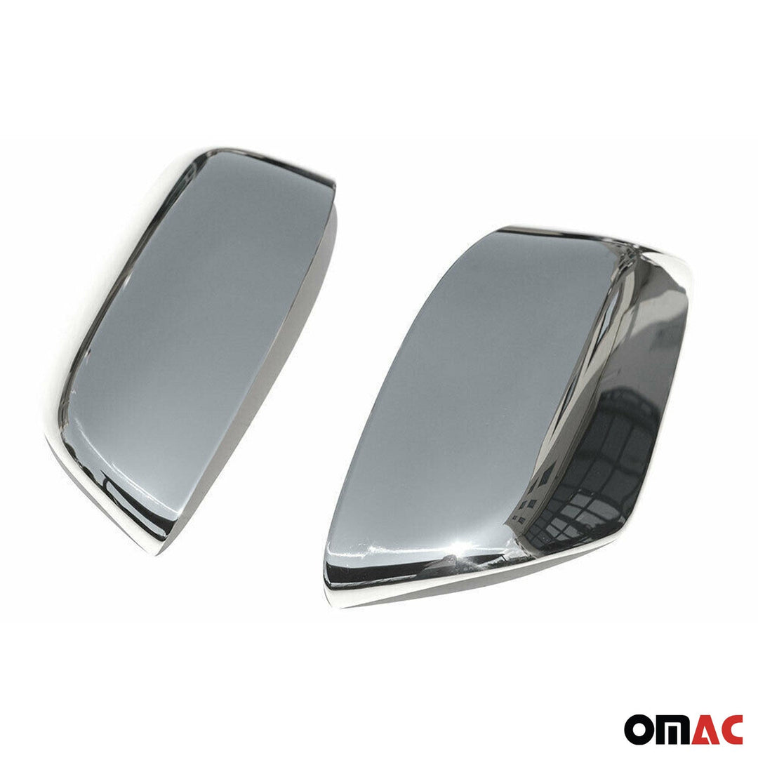 2010-2013 Lexus GX 460 Side Mirror Cover Caps Stainless Steel Silver 2 Pcs