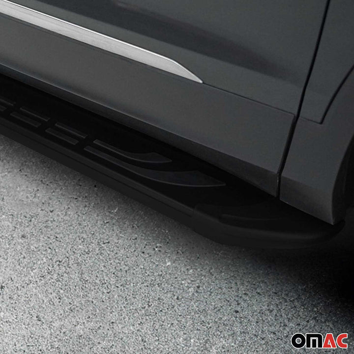 2019-2025 Toyota RAV4 Hybrid Running Boards Side Steps Black
