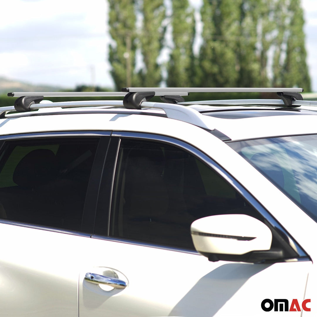 OMAC USA Roof Rack Cross Bars Silver for Lexus GX (2024-2026)