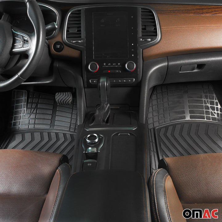 2014-2019 Lexus GX 460 Universal Floor Mats Liner All Weather 3D Black Waterproof 4Pcs