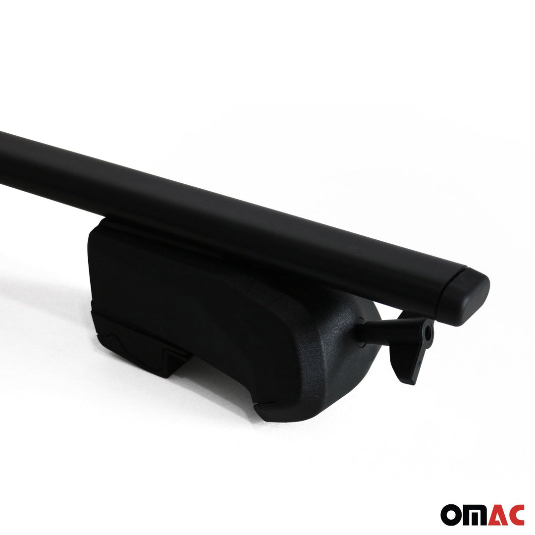 2024-2026 Toyota Land Cruiser J250 Roof Rack Cross Bars Carrier Black