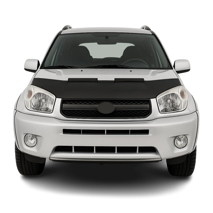 OMAC USA Car Bonnet Mask Hood Bra Black 1 Pc for RAV4 (2001-2005)