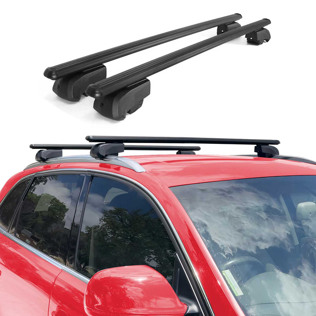 2024-2026 Toyota Land Cruiser J250 Roof Rack Cross Bars Carrier Black