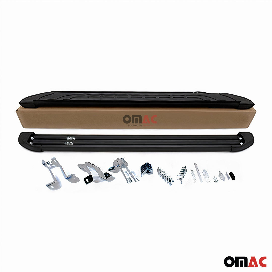 2019-2025 Toyota RAV4 Hybrid Running Boards Side Steps Black
