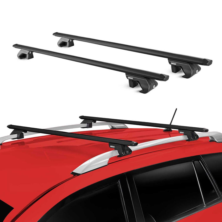 2008-2021 Toyota Land Cruiser Roof Rack Cross Bars Black