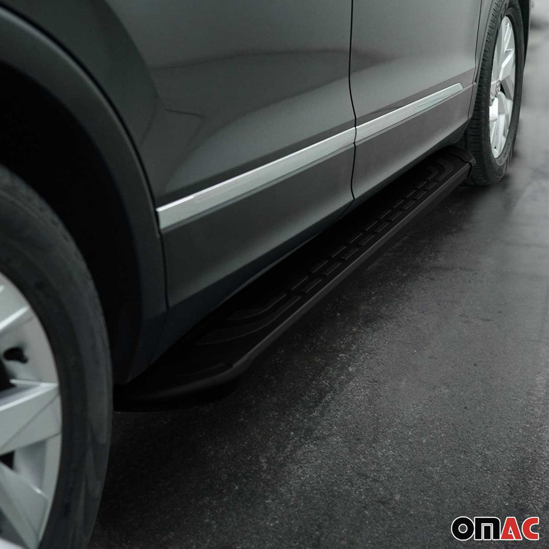 2019-2025 Toyota RAV4 Hybrid Running Boards Side Steps Black