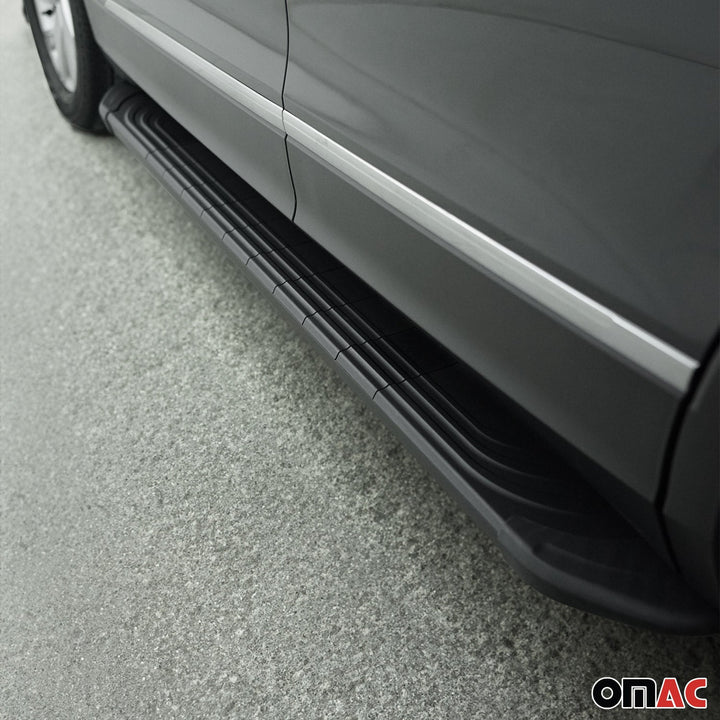 2019-2025 Toyota RAV4 Hybrid Running Boards Side Steps Black