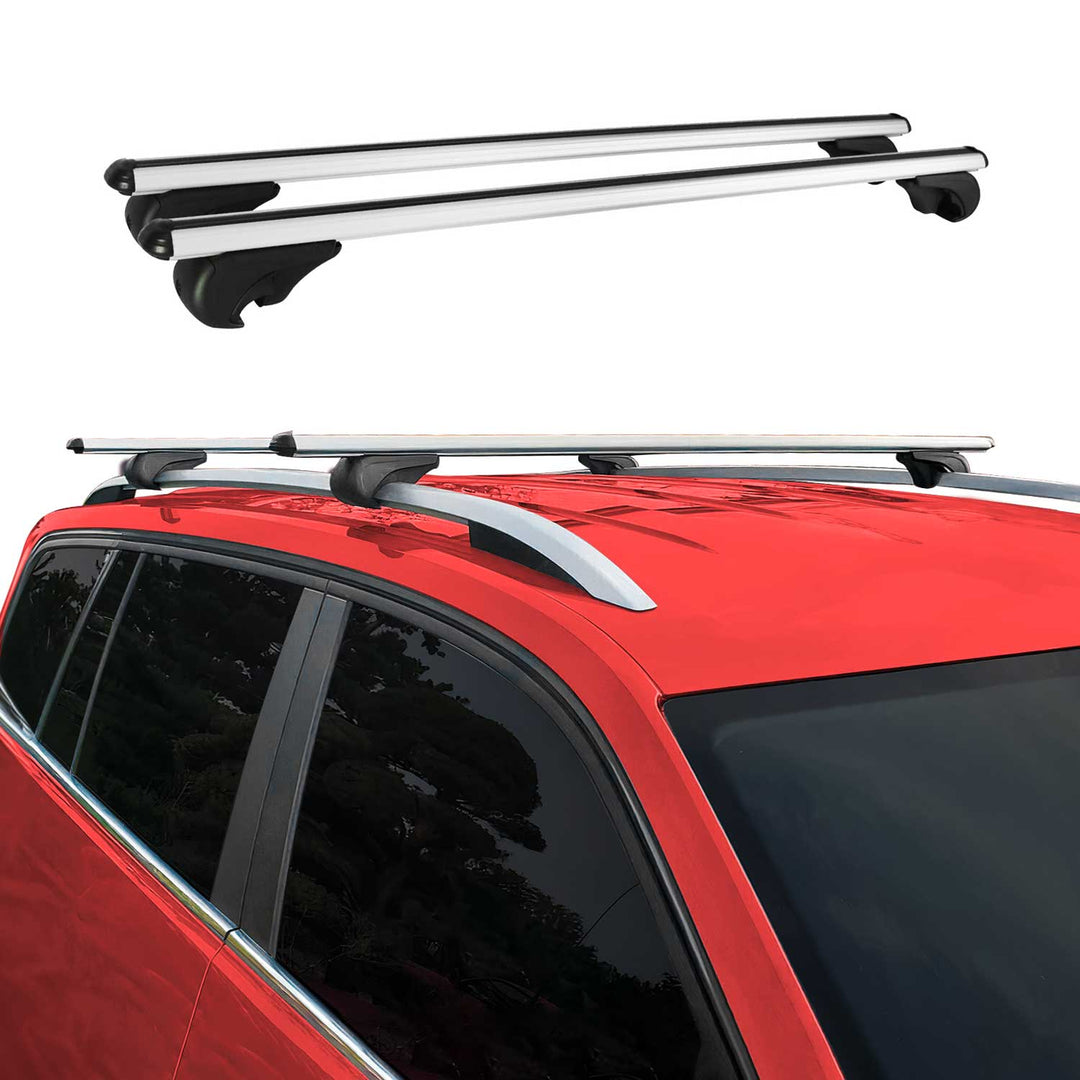2006-2012 Toyota RAV4 Roof Rack Cross Bars Silver