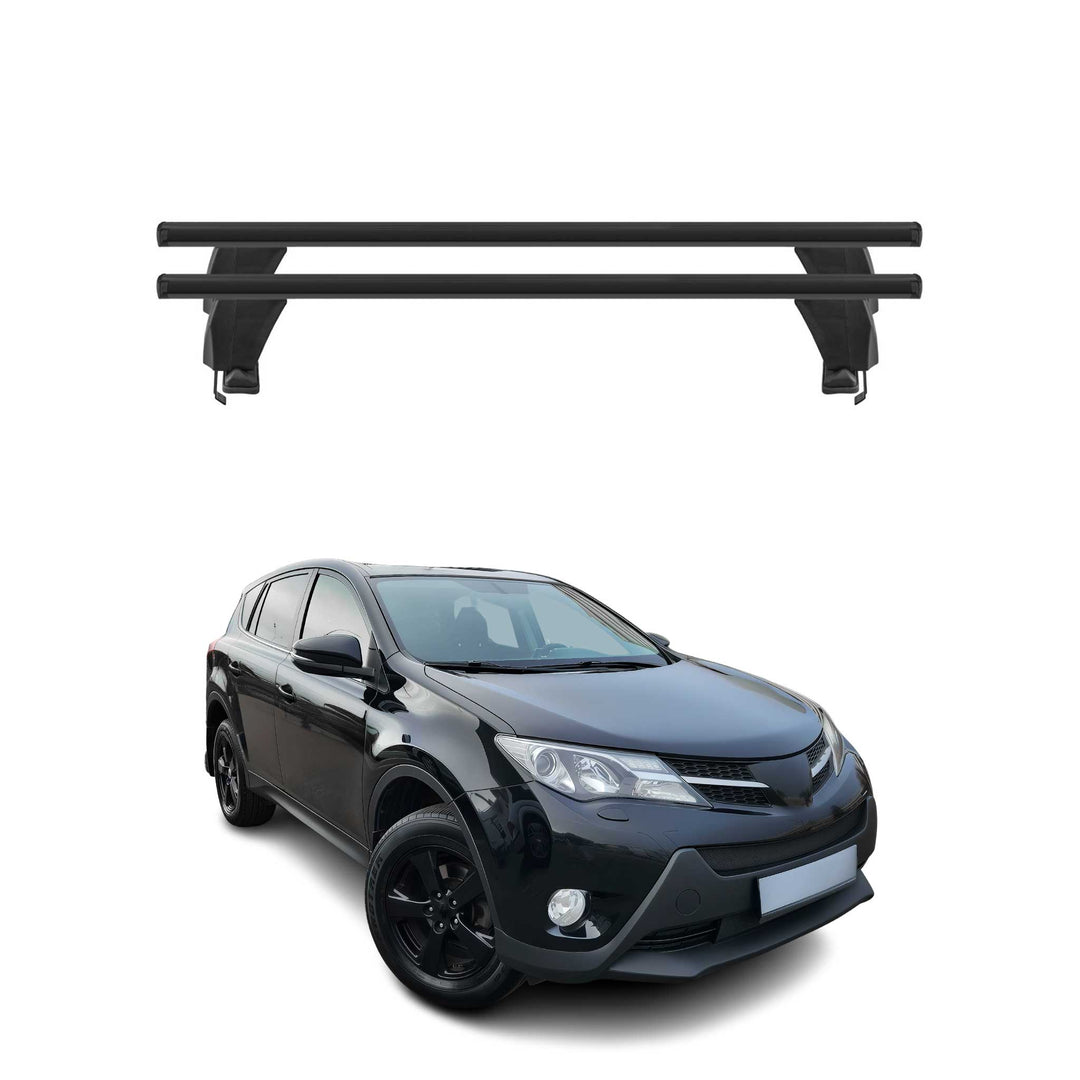 2013-2018 Toyota RAV4 Roof Rack Cross Bars Black