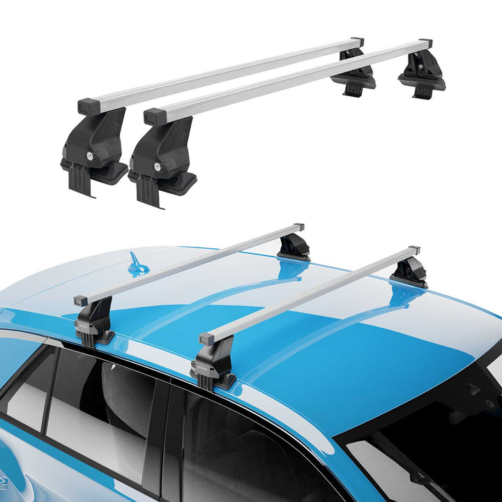 2006-2012 Toyota RAV4 Roof Rack Cross Bars Silver