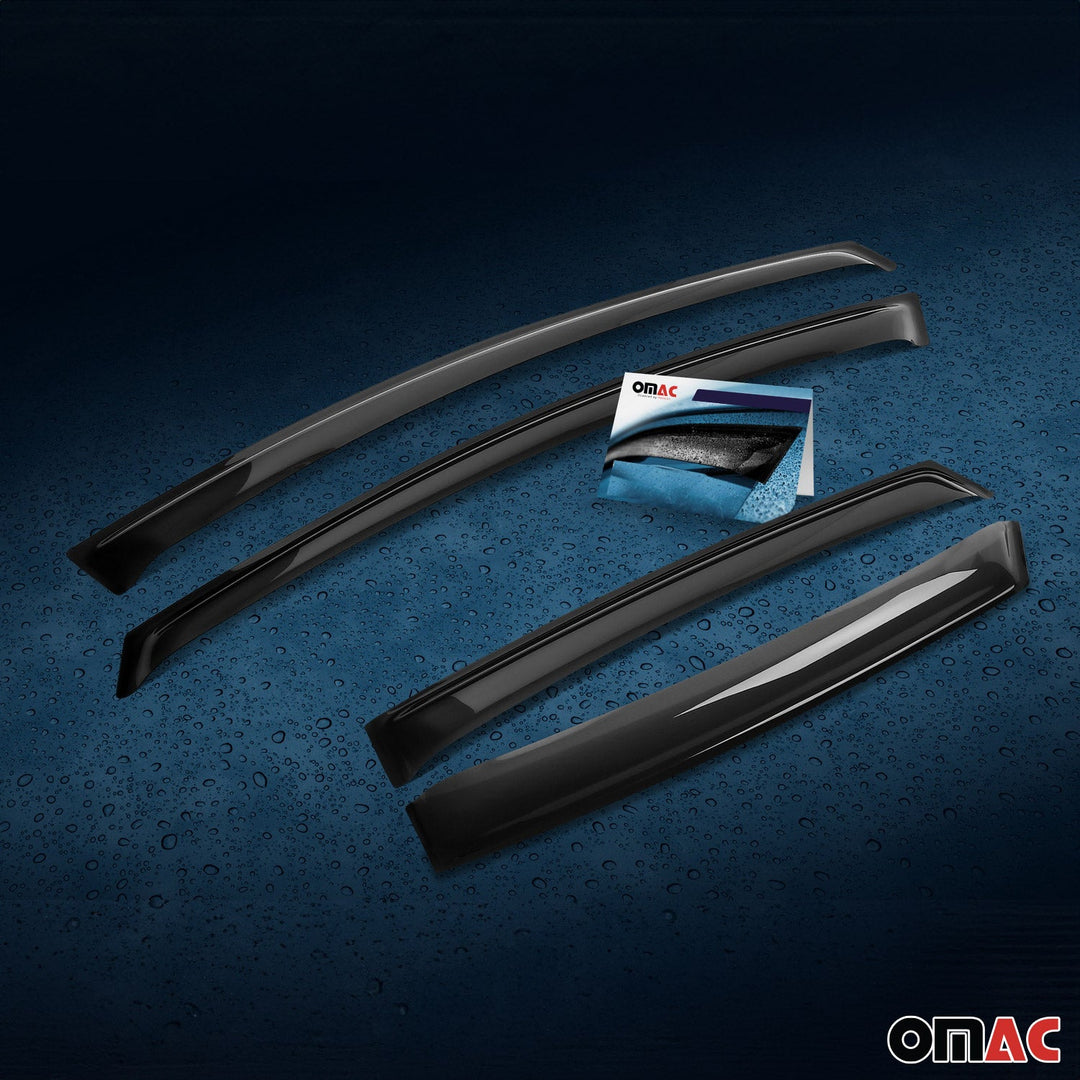 2019-2025 Toyota RAV4 Window Visor Vent Rain Deflector 4Pcs Smoke