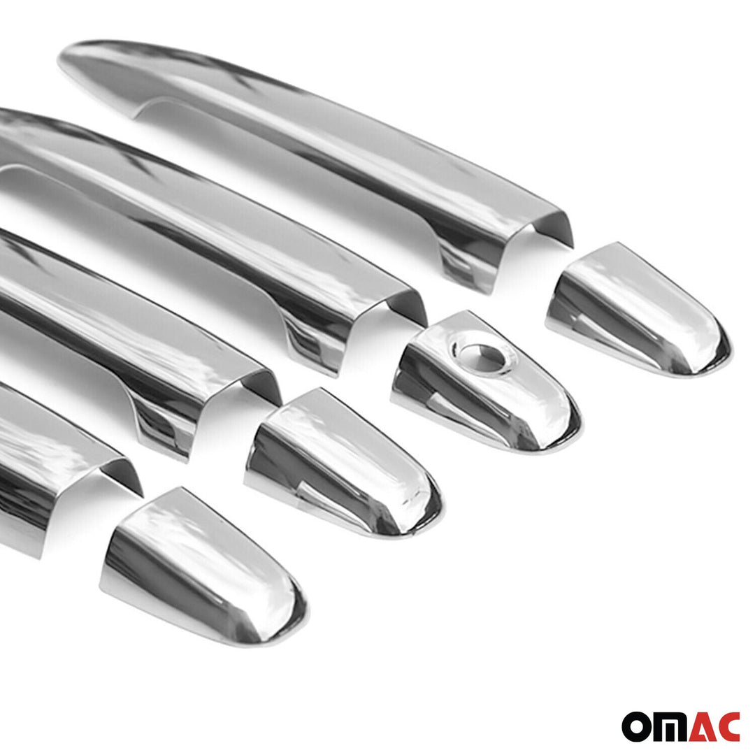 OMAC USA Car Door Handle Cover Protector Stainless Steel 8 Pcs for Tacoma (2003-2012) Pre FL/4Runner