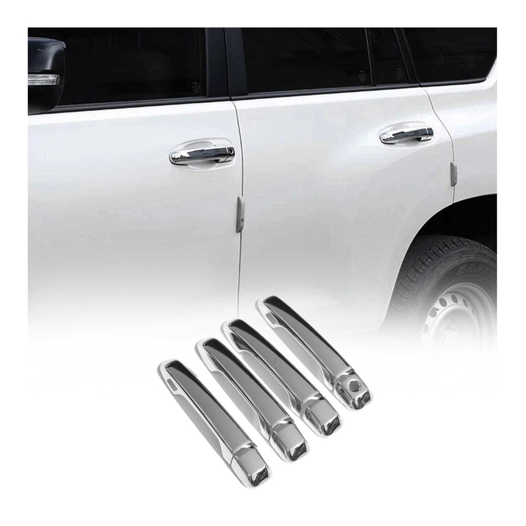 OMAC USA Car Door Handle Cover Protector Stainless Steel Chrome 8 Pcs for GX460