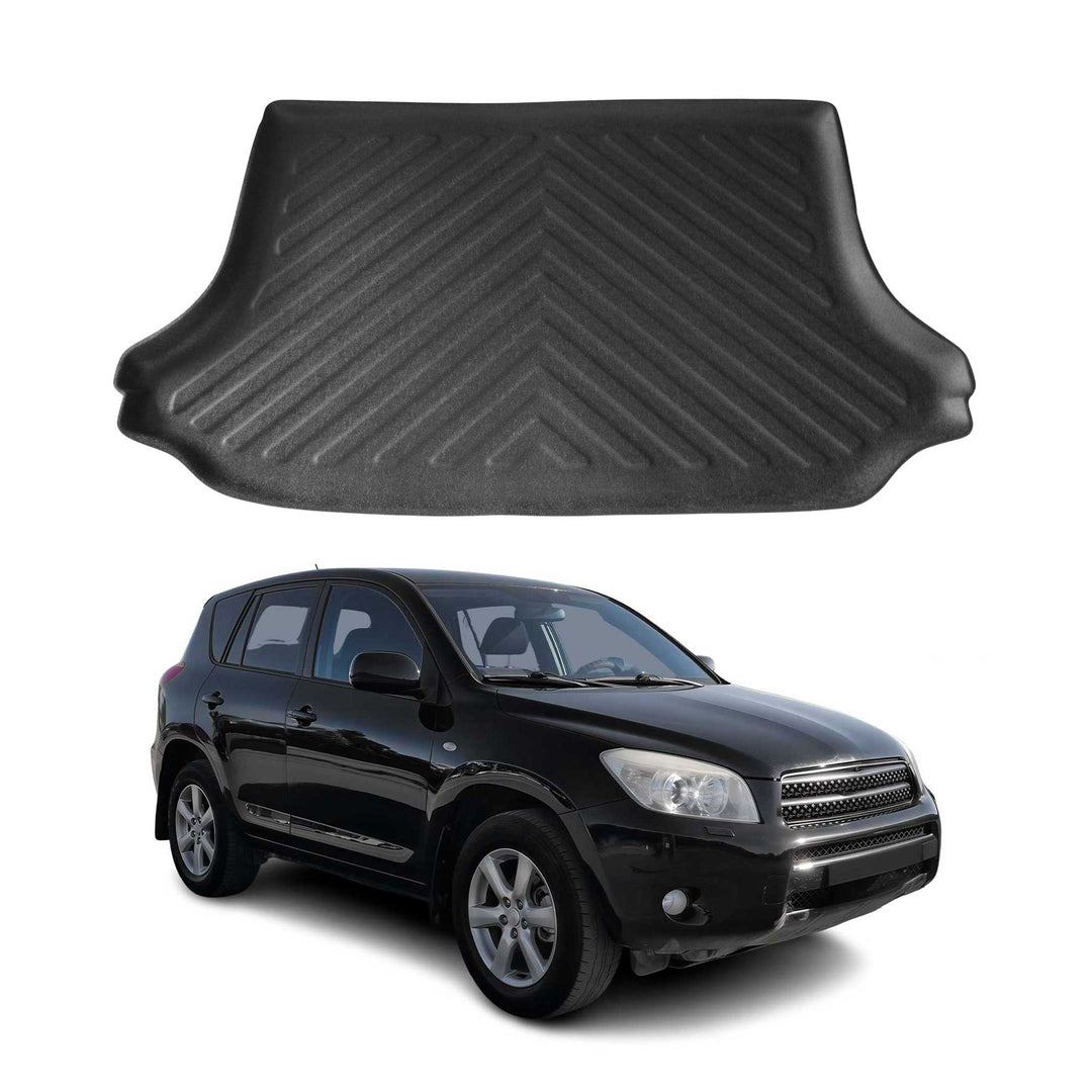 2006-2012 Toyota RAV4 Cargo Liner Trunk Mat All Weather Black