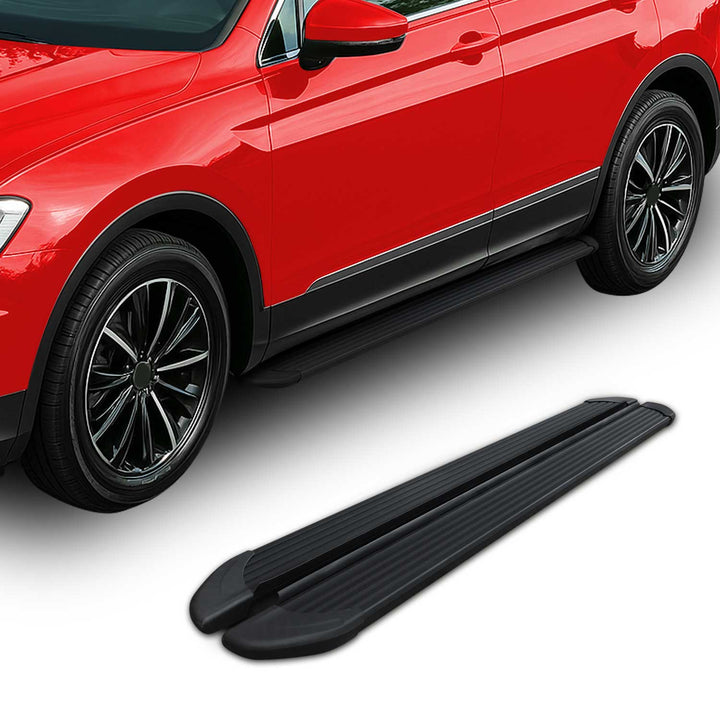 2019-2025 Toyota RAV4 Hybrid Running Boards Side Steps Black