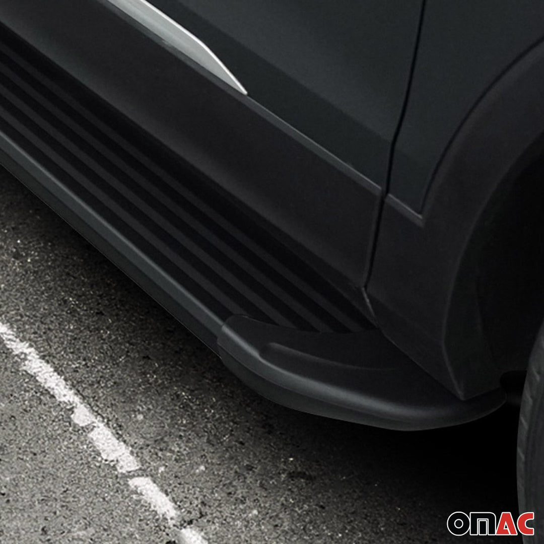 2019-2025 Toyota RAV4 Hybrid Running Boards Side Steps Black