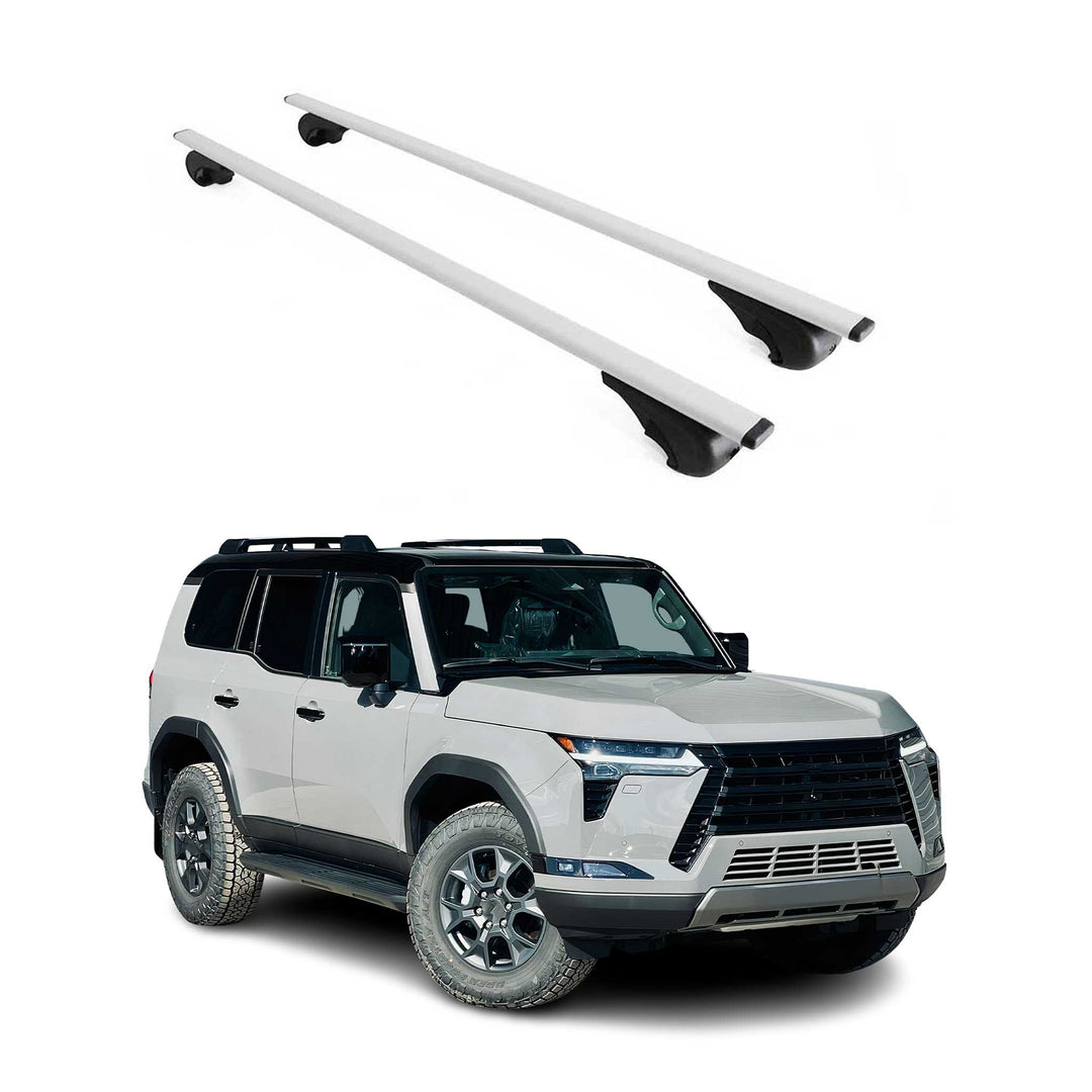 OMAC USA Roof Rack Cross Bars Silver for Lexus GX (2024-2026)