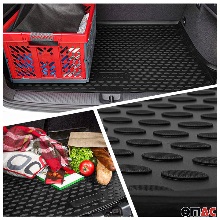 2019-2025 Toyota RAV4 Hybrid Floor Mats & Cargo Liner Full Set All Weather Black