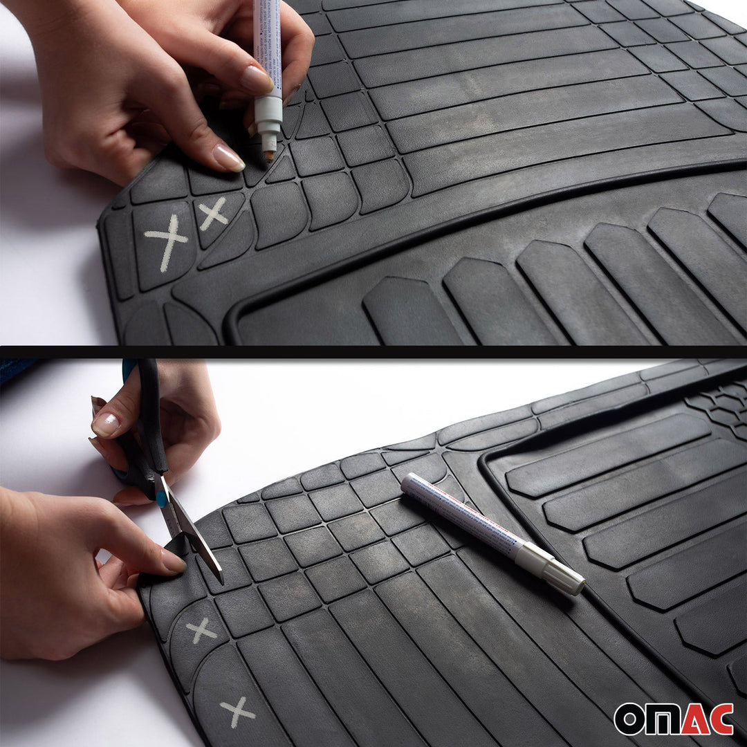 2020-2026 Buick Encore GX Universal Floor Mats & Cargo Liner Black 6 Pcs