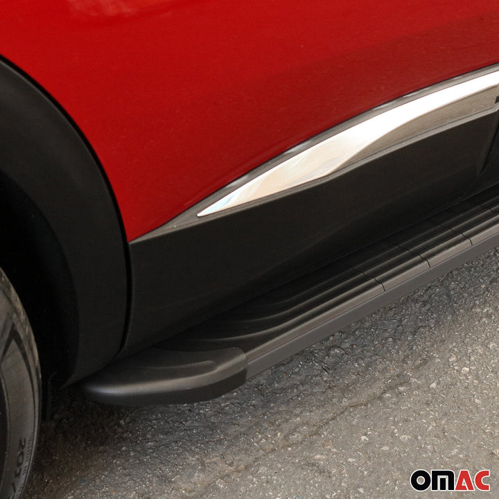 2019-2025 Toyota RAV4 Hybrid Running Boards Side Steps Black
