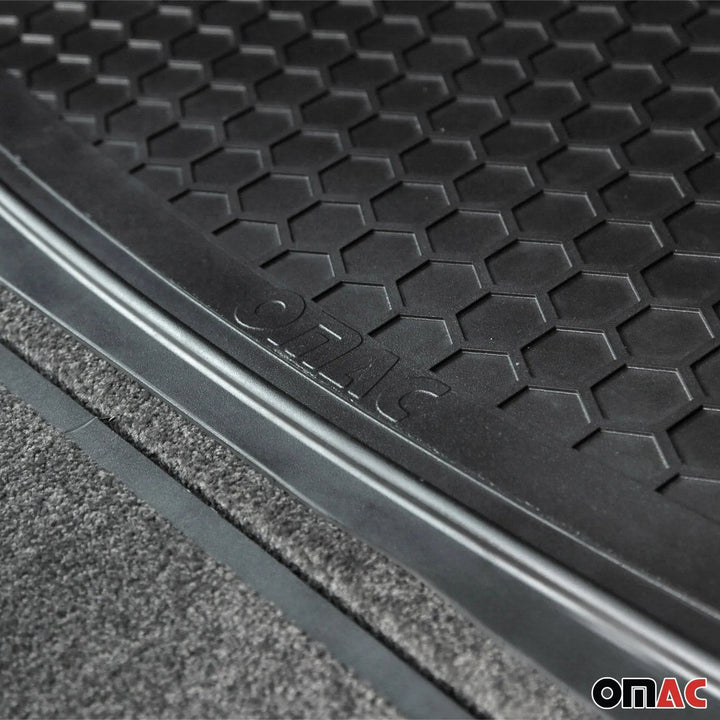 Toyota Tundra Universal Cargo Mat Liner Waterproof Rubber Black 1Pc