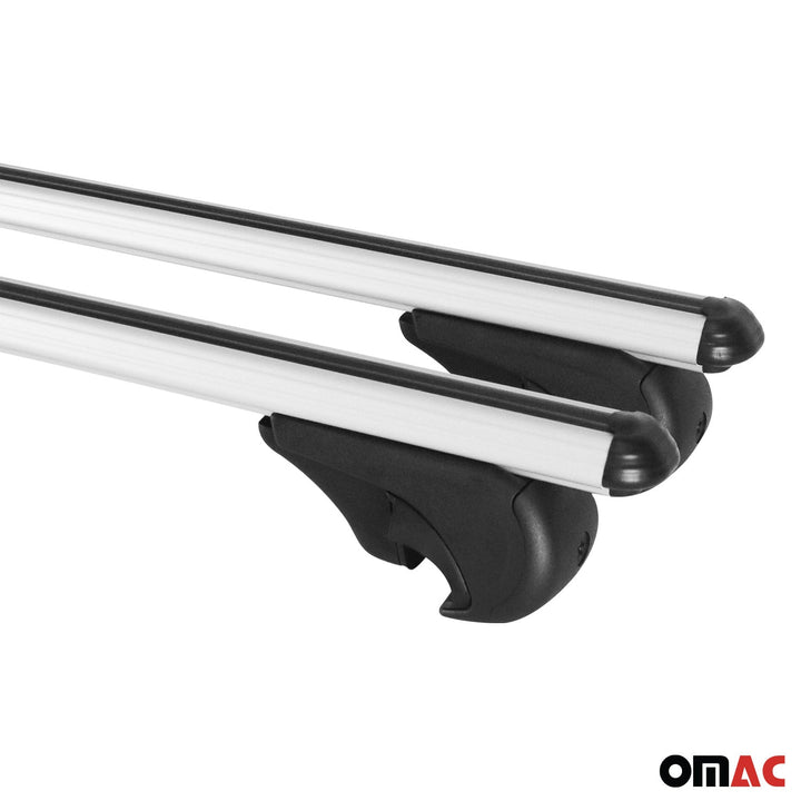 2008-2022 Toyota Sequoia Roof Rack Cross Bars Silver